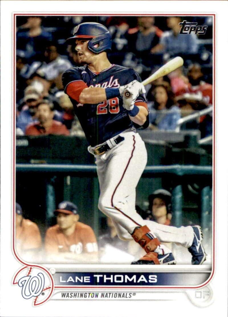 Lane Thomas 2022 Topps #555 NM+-MT+ MLB Baseball Nationals