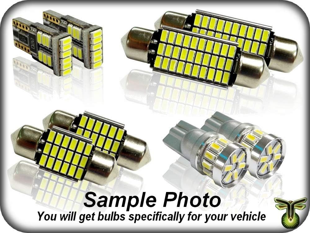 Luces interiores LED blancas para Toyota 4Runner 2010-2023, 16 piezas, 6000 K, superbrillantes, serie 3014, SMD, mapa, puerta, espejo de tocador,