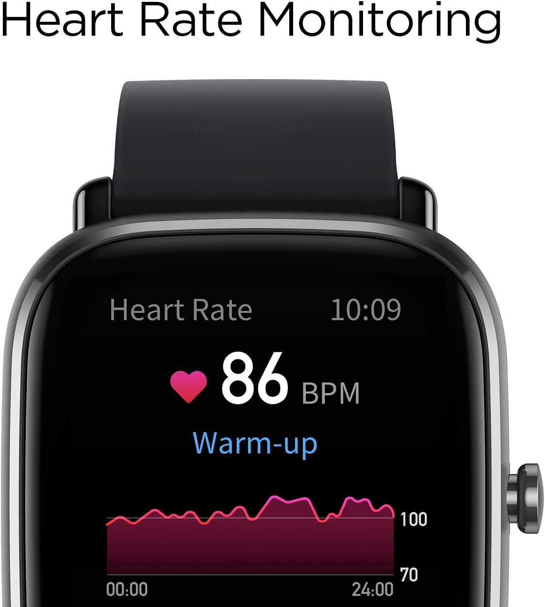 Amazfit GTS Fitness - Reloj inteligente con monitor de frecuencia cardíaca batería duración de 14 días control de música pantalla de 165 monitor de - Imagen 7