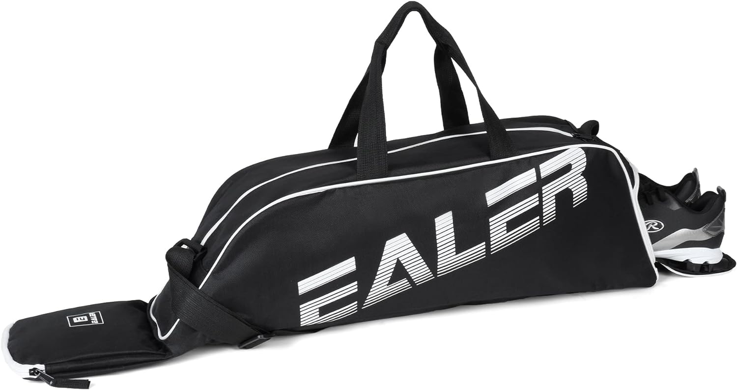 EALER Bolsa de mano para bate de béisbol y pelota en T, bolsa de equipo de sóftbol – Equipo para niños, jóvenes y adultos con capacidad para bate,