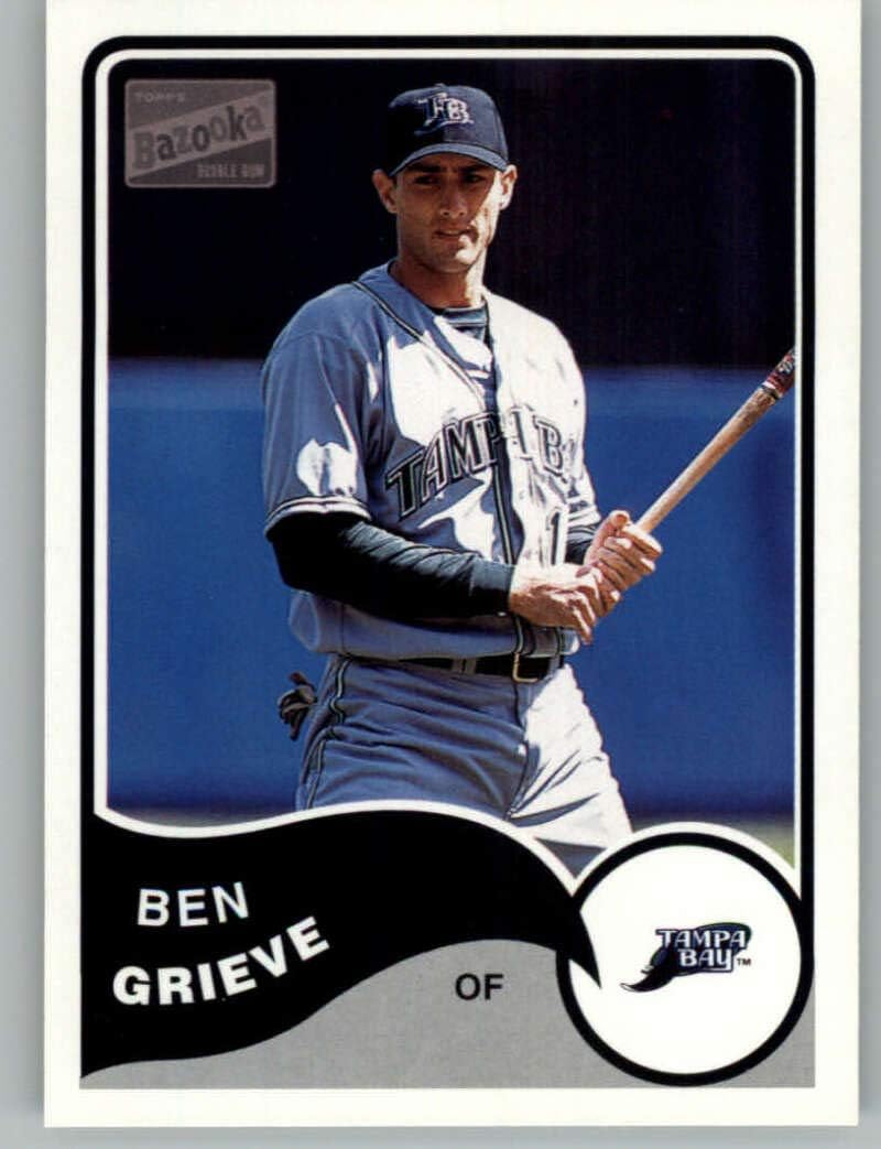 2003 Bazooka #99 Ben Grieve NM-MT Tampa Bay Devil Rays Baseball MLB