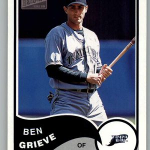 2003 Bazooka #99 Ben Grieve NM-MT Tampa Bay Devil Rays Baseball MLB 2003 Bazooka #99 Ben Grieve NM-MT Tampa Bay Devil Rays Baseball MLB