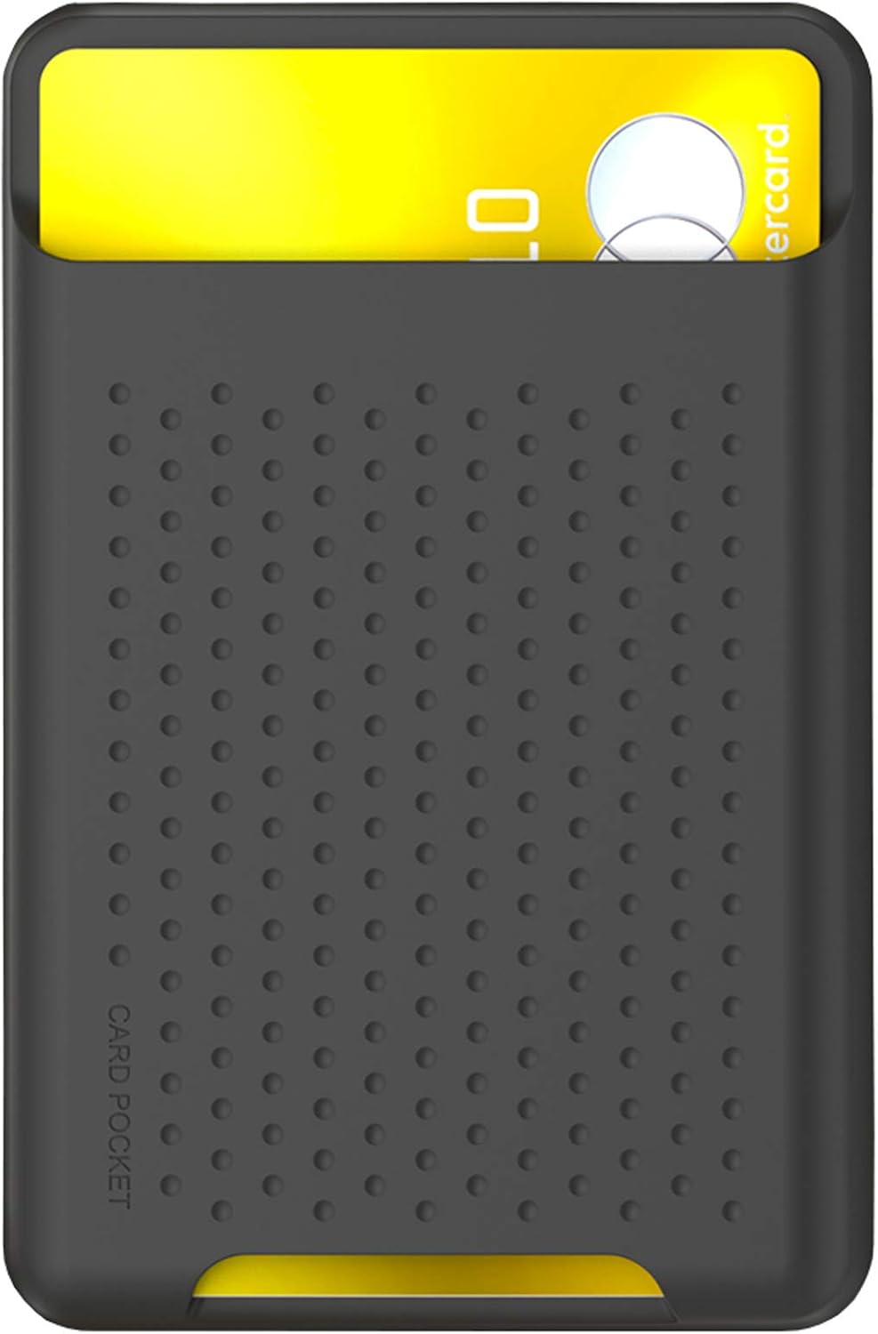 Tarjetero para la parte posterior del teléfono para MagSafe cartera magnética de silicona compatible con iPhone1514131212 Pro12 Mini 12 Pro Max