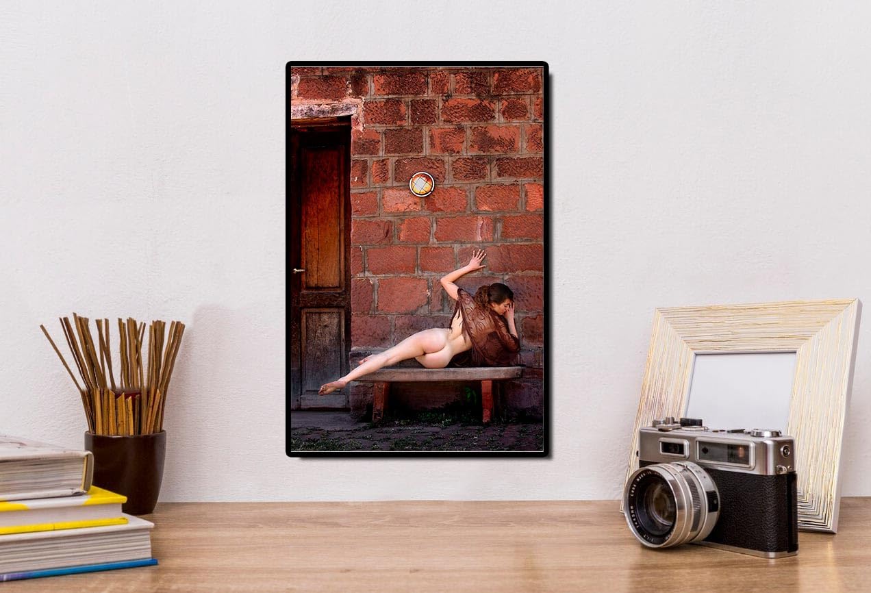 Esmeralda Remembrance, Original handmade Fine Art Nude, photography printed and signed by Walter Bosque