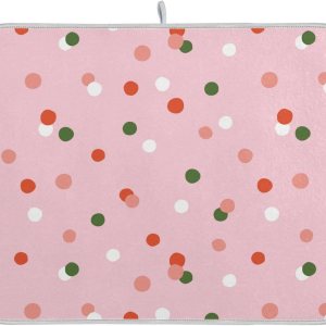 Confetti Dish Drying Mat Washnable Absorbent Dish Drain Mat For Kitchen Counter Kitchen Countertop Mat Tapete Para Cocina 16” x 18” Confetti Dish Drying Mat Washnable Absorbent Dish Drain Mat For Kitchen Counter Kitchen Countertop Mat Tapete Para Cocina 16” x 18”