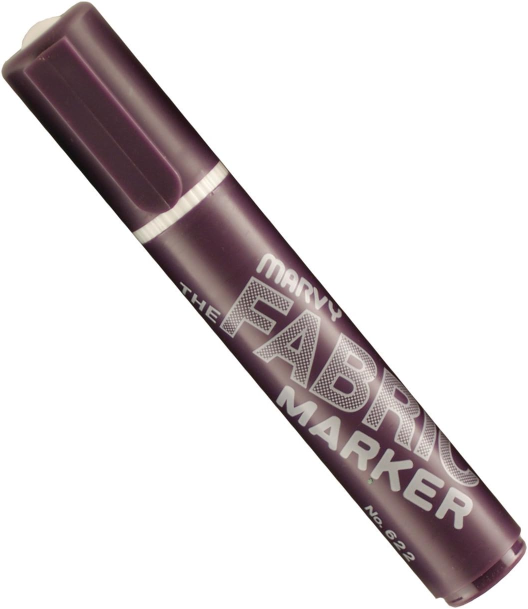 Uchida Marvy Broad Point – Suministros de arte para rotuladores de tela, color violeta oscuro