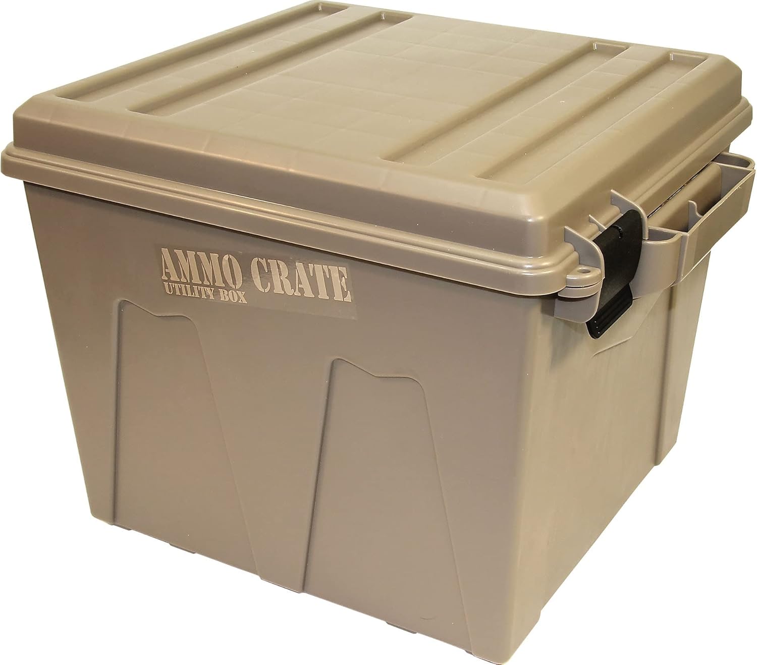 MTM ACR12-72 Caja de munición para almacenamiento en seco de engranajes y caja de munición dividida MTM, tierra oscura