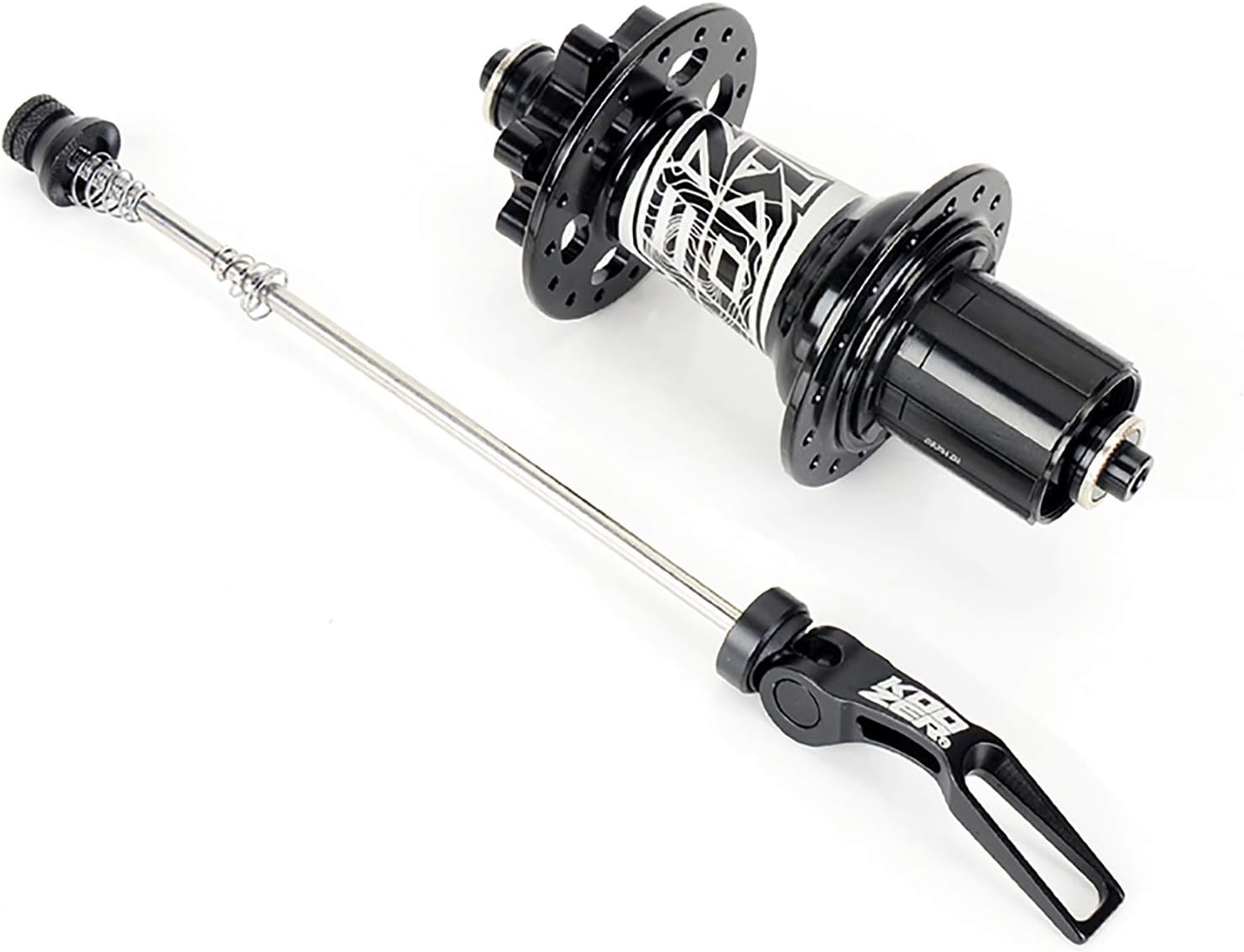MTB Boost – Buje trasero de impulso, 32 agujeros, freno de disco 4 rodamientos HG 72HD 0.394×5.551 in 0.197×5.551 in, compatible con KOOZER XM490,
