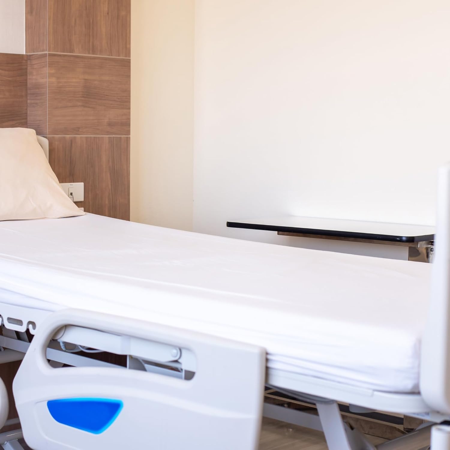 Paquete de 2 sábanas de hospital de 36 x 80 x 9 pulgadas, sábanas bajeras ajustables para camas de cuidado del hogar y hospital, sábanas suaves de
