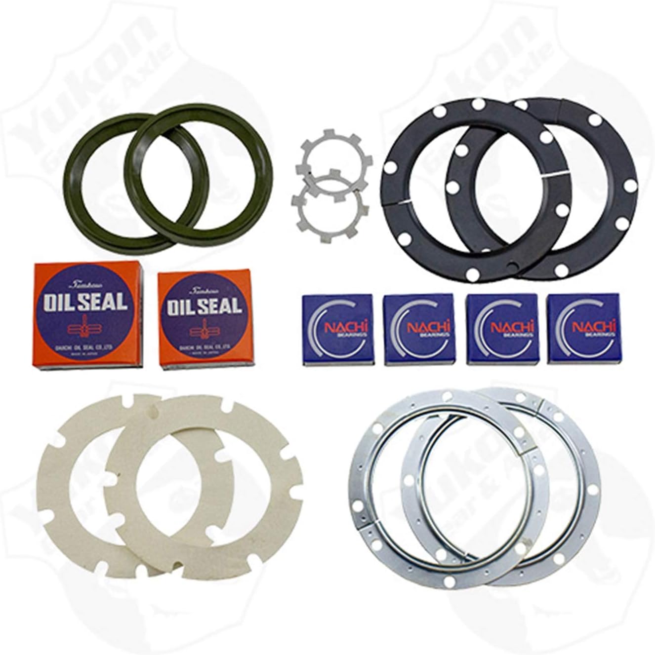 Yukon Gear & Axle (YP KNCLKIT-SAM) Kit de nudillos para diferencial Suzuki Samurai