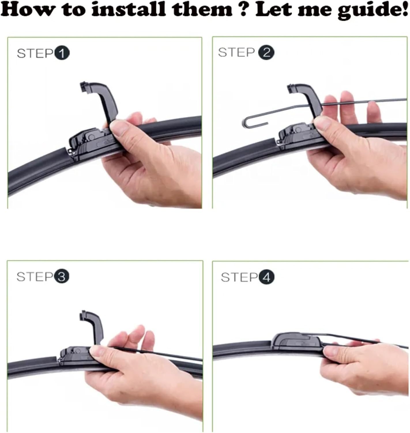 Wiper Front Wiper Blades For Chevrolet Epica 2006-2011 Windshield Windscreen Clean Window Car Rain Brushes 22″+22″(Russian Federation)