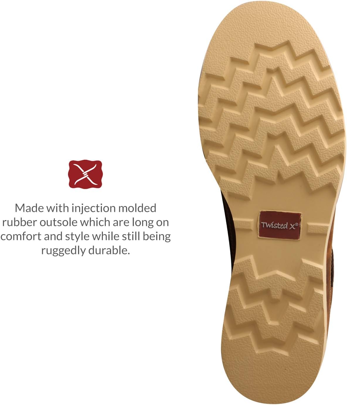 Twisted X Zapatos casuales para hombre