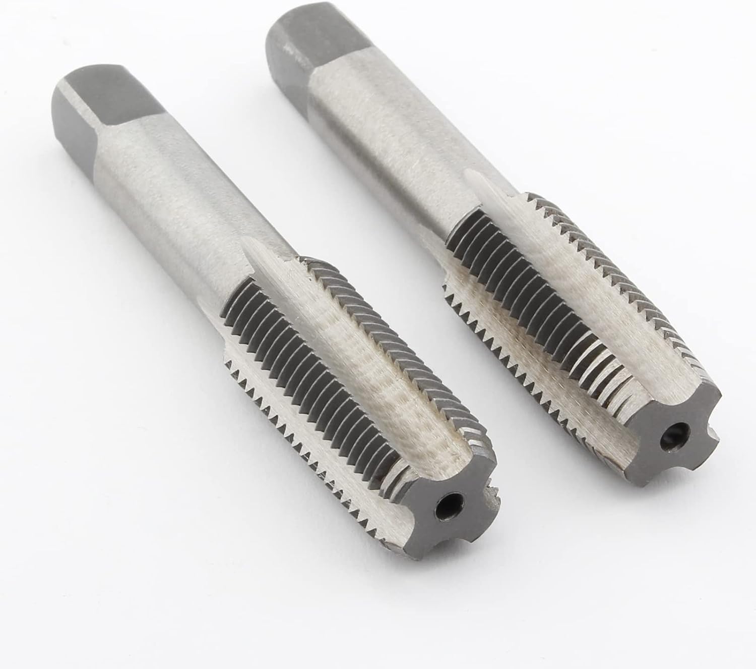 2 piezas M18x1.5 Tap, M18 rosca métrica M18 herramienta de roscado a mano derecha, roscas HSS (M18 x 1.5, Taper & Plug Tap)