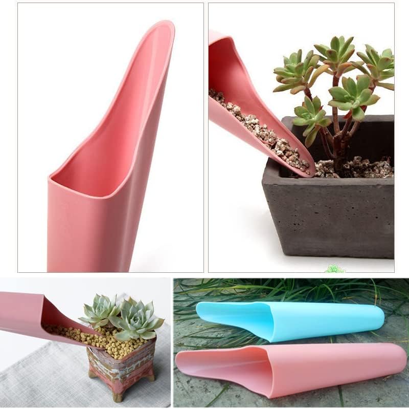 3 pares de mini palas de trasplante de suculentas para jardín, pala, herramientas de excavación de semillas para bonsái, balcón, juego de hadas en