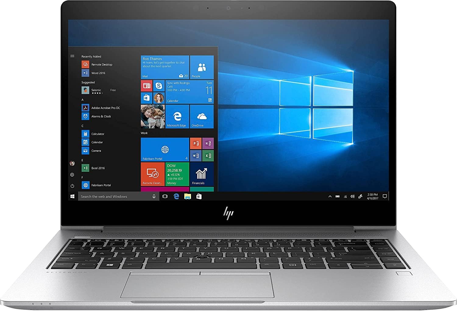 HP EliteBook 840 G6 – Computadora portátil empresarial, 14 pulgadas FHD (1920 x 1080), Intel Core i5-8265U 1.8GHz, 16GB DDR4 RAM, 512 GB SSD, huella