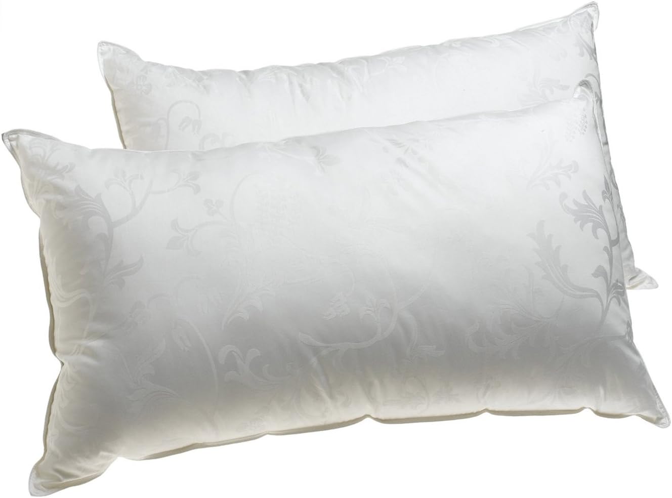 DeluxeComfort Dream Supreme Luxury Hotel – Almohadas de cama, tamaño Queen, color blanco