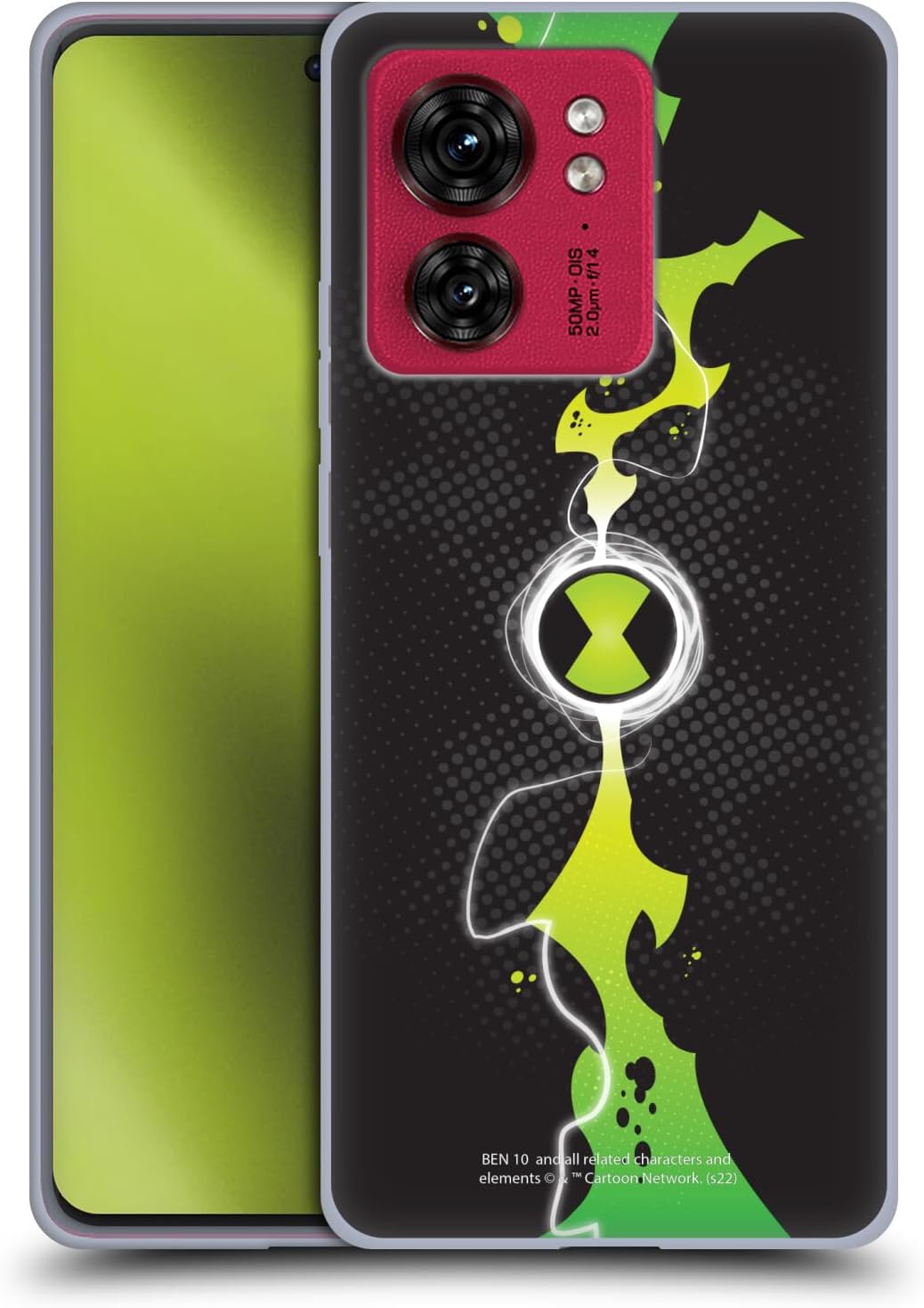 Head Case Designs Officially Licensed Ben 10 Omniverse Omnitrix Graphics Soft Gel Case Compatible with Motorola Moto Edge 40