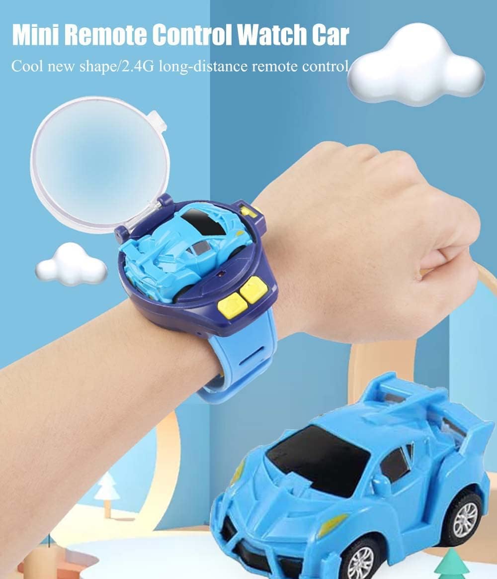 Reloj de césped de nieve actualizado 2023, reloj de hierba de nieve, juguete de automóvil a control remoto, reloj de automóvil con control remoto.