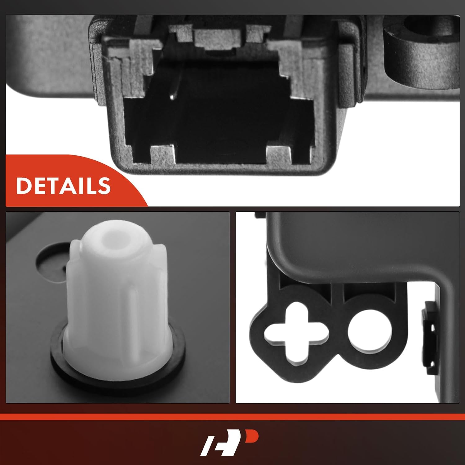 A-Premium Actuador de puerta de mezcla de calentador HVAC Dodge Grand CaravanChargerChallenger 2008-2019, Dakota 2008-2010, Magnum 2008 y Chrysler