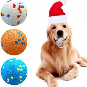 BESTZONE Pelotas para perros para masticadores agresivos de 2.5 pulgadas, lanzador automático de bolas para perros grandes, pelotas de juguete BESTZONE Pelotas para perros para masticadores agresivos de 2.5 pulgadas, lanzador automático de bolas para perros grandes, pelotas de juguete