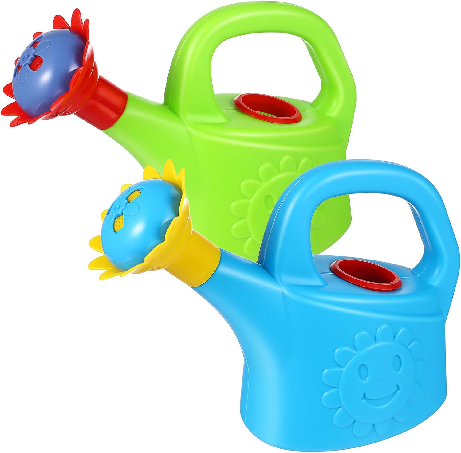 Kisangel – Juego de 2 botes de riego para niños (colores aleatorios)