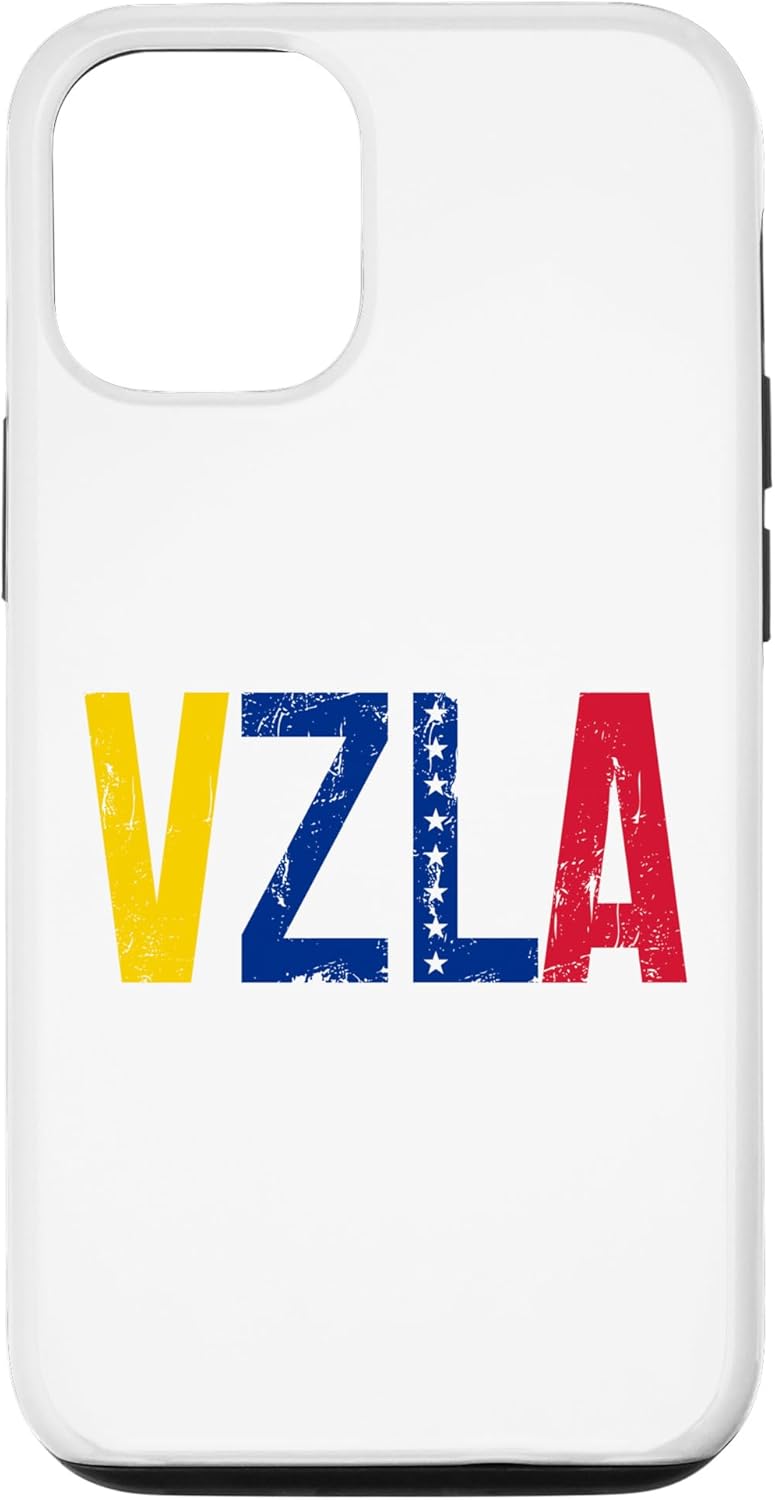 Funda con bandera venezolana para iPhone 14 Pro Venezuela VZLA Vintage Pride