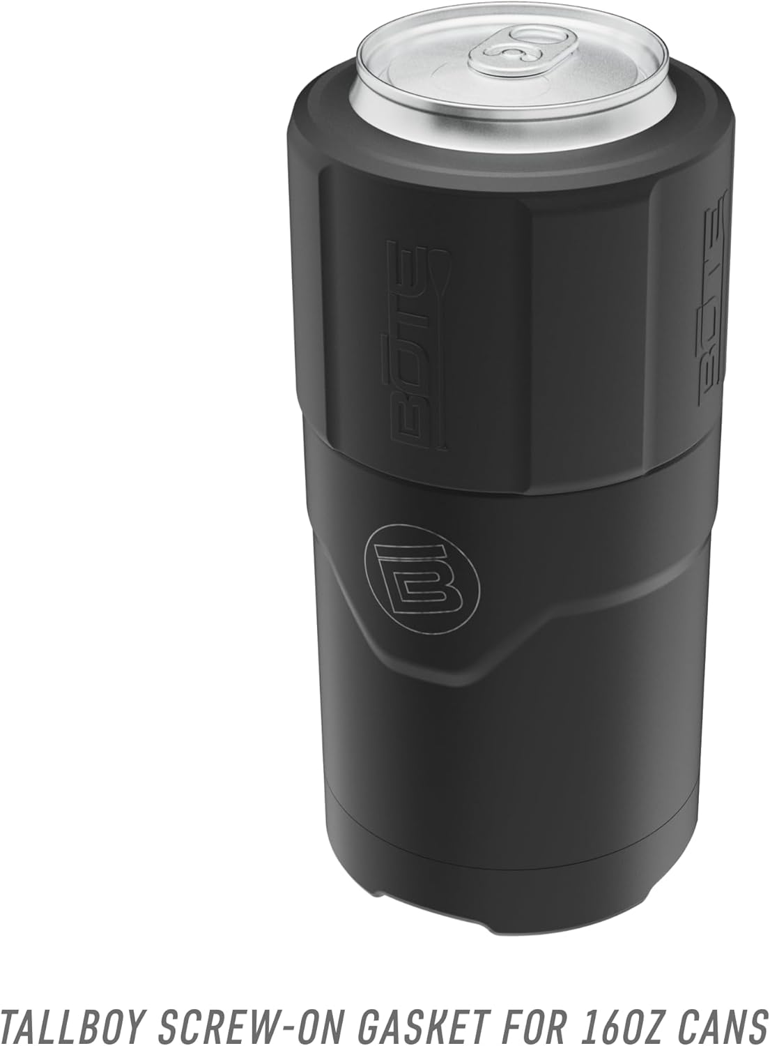 BOTE MagnePod Drinkware MAGNEChill – Enfriador de latas de tamaño corto, anillo de interruptor adaptable mantiene la cerveza fría lata aislada se