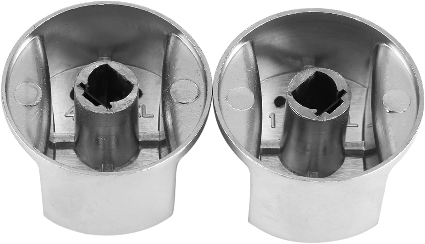 2 unids universal de gas, estufa de cocina bouton cuatro ariston aleación de zinc interruptor giratorio 0.315 in perillas de control de parte