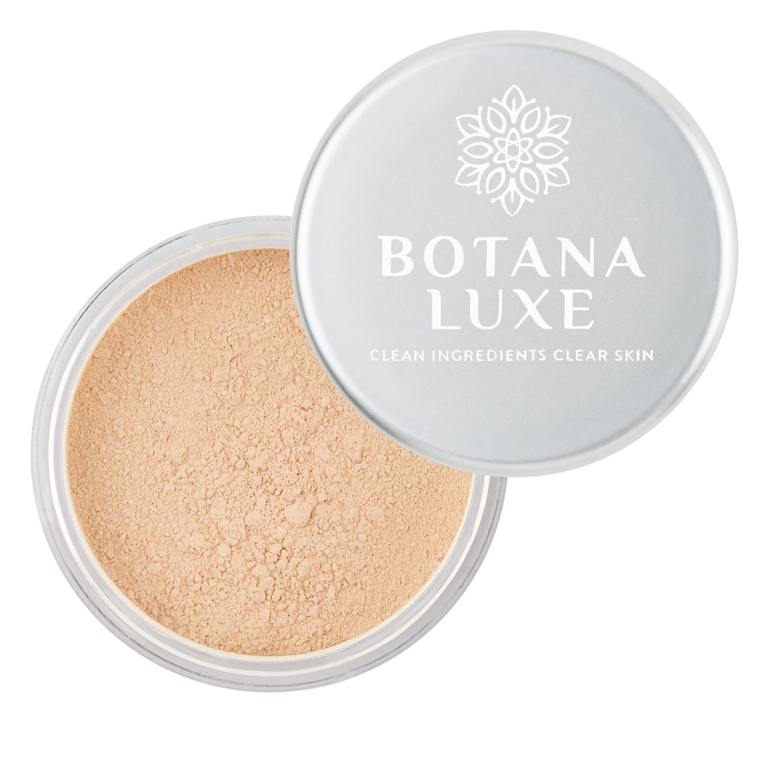 Base mineral Luxe con pigmentos naturales para todo tipo de piel, adolescentes y adultos. Ligera, sedosa y suave, iluminadora facial, de larga