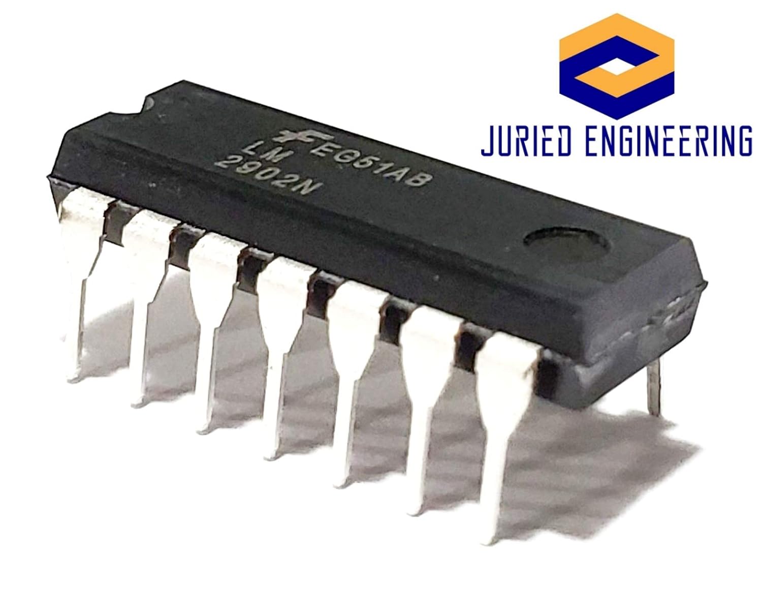 LM2902N LM2902 Quad Amplificador operacional de alta ganancia de frecuencia compensado amplificador operacional amplificador apto para placa de pan