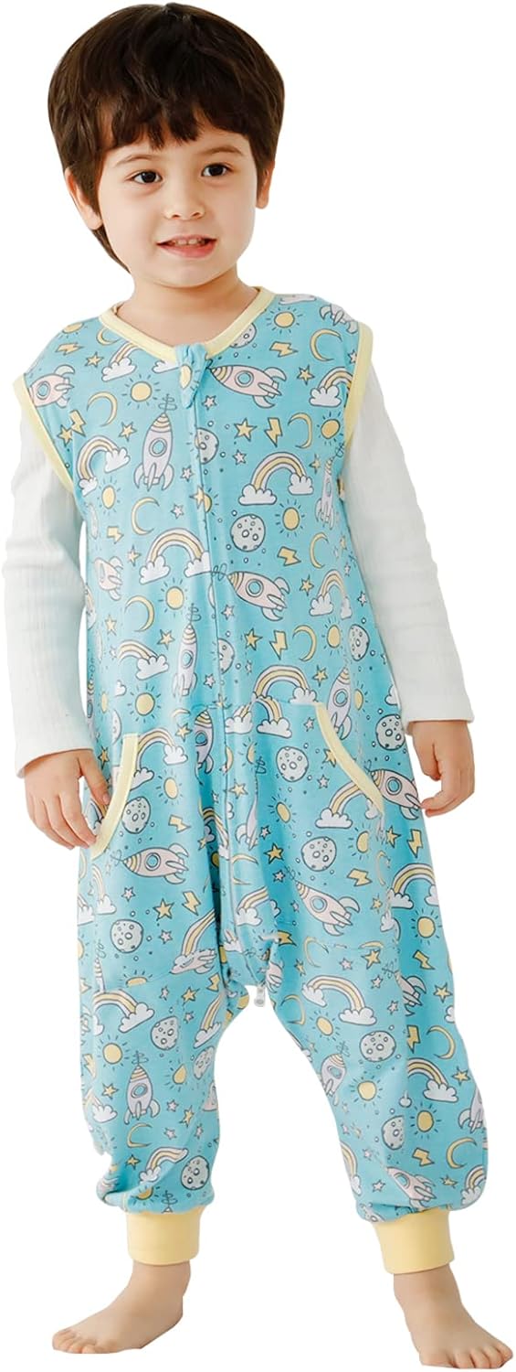 HOMEAL Sacos de dormir para bebé, sacos de dormir para niños pequeños de 12 a 18 meses, 18 a 24 meses, saco de dormir para niños pequeños con