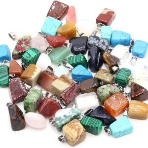 20 dijes de piedra natural irregulares al azar mezclados de ágata de cristal curativo para hacer joyas, collares, aretes, meditación, Piedra Ágata 20 dijes de piedra natural irregulares al azar mezclados de ágata de cristal curativo para hacer joyas, collares, aretes, meditación, Piedra Ágata