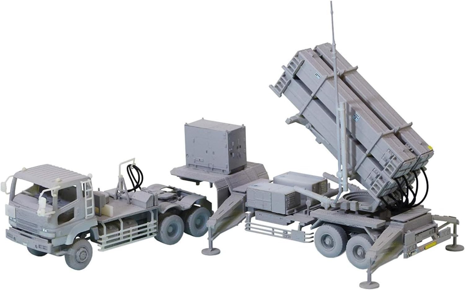 Aoshima JASDF Patriot PAC-3 Estación de lanzamiento – Kit de construcción de modelos de plástico # 9956