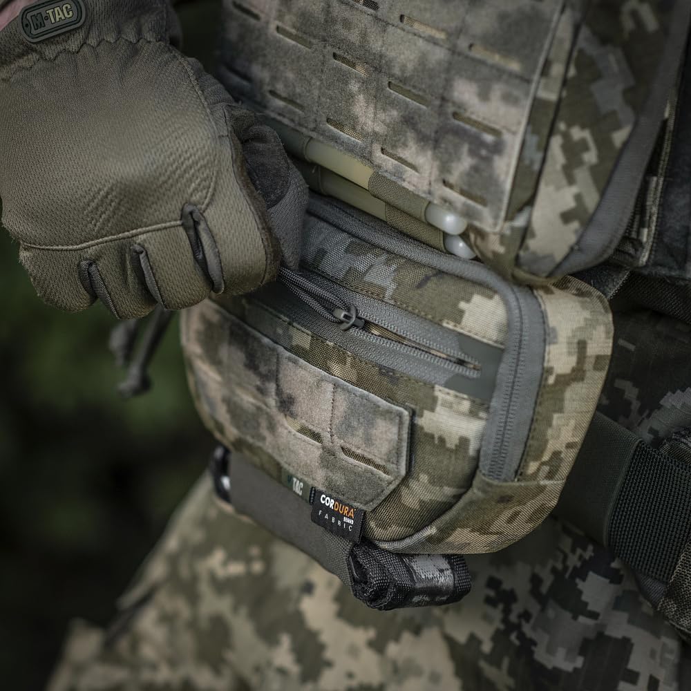 M-Tac Elite Dangler Pouch Gen2  Bolsa táctica desplegable con transporte de gancho y bucle, bolsa de herramientas de volcado kit de transporte bolsa