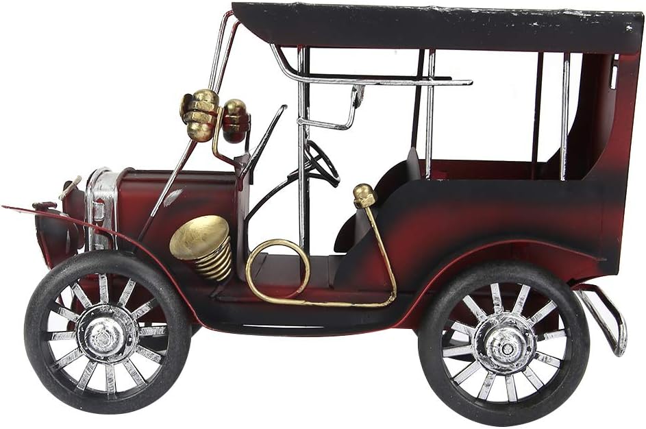 Sheens Modelo de coche antiguo vintage, juguete coleccionable de metal en miniatura, juguete de vehículo coleccionable para el hogar, oficina,