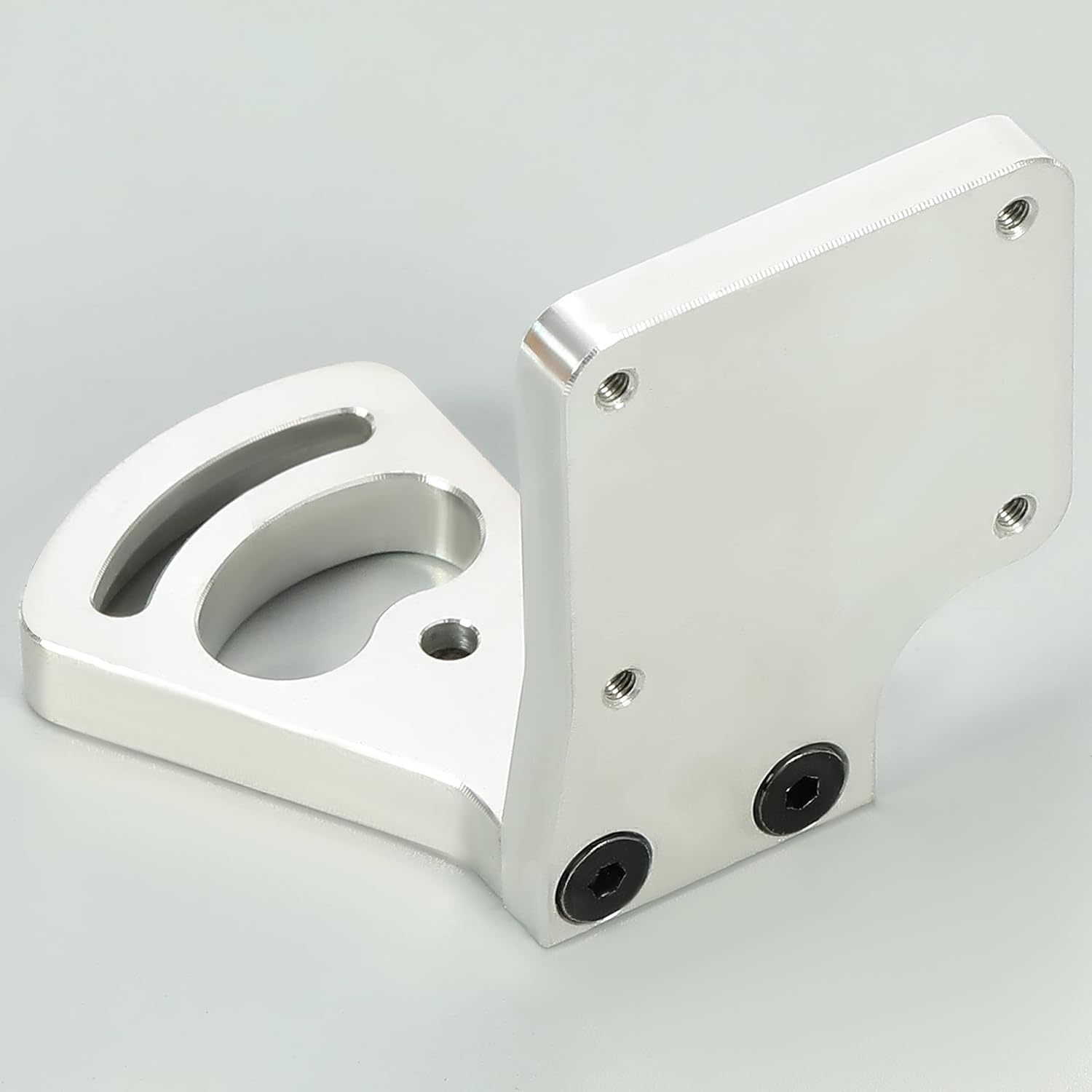 HECASA Soporte de motor de conversión sin escobillas compatible con aluminio Traxxas Revo 2.53.3