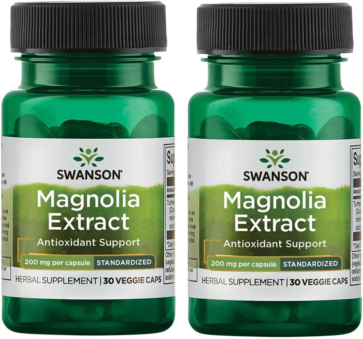 Swanson Magnolia Bark-Suplemento de hierbas tradicionalmente utilizado para promover el sistema nervioso y el apoyo a la salud digestiva, puede