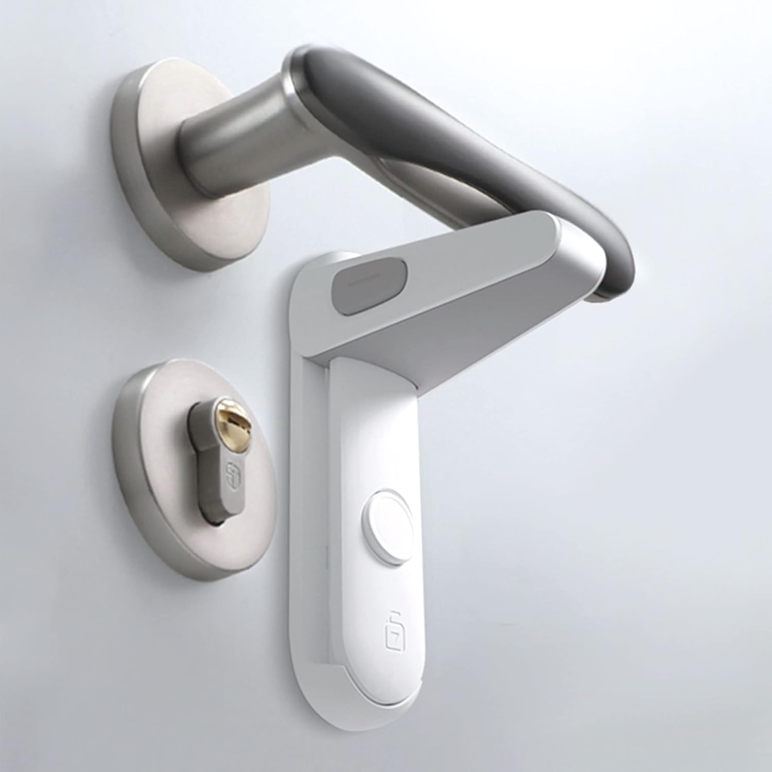 Cerraduras de seguridad para niños para puertas. Palanca de manija de puerta a prueba de bebés y cubiertas de perilla de estufa para seguridad