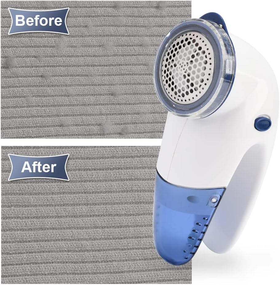 windson Removedor de pelusa para afeitadora de tela, afeitadora de ropa con 5 alturas ajustables, desfuzzer para suéter y pelusas para ropa, muebles
