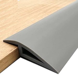 Reductor de bordes de 6.56 pies, tira de transición de umbral de borde recto, vinilo de borde de madera dura, protector de borde de rampa de borde Reductor de bordes de 6.56 pies, tira de transición de umbral de borde recto, vinilo de borde de madera dura, protector de borde de rampa de borde