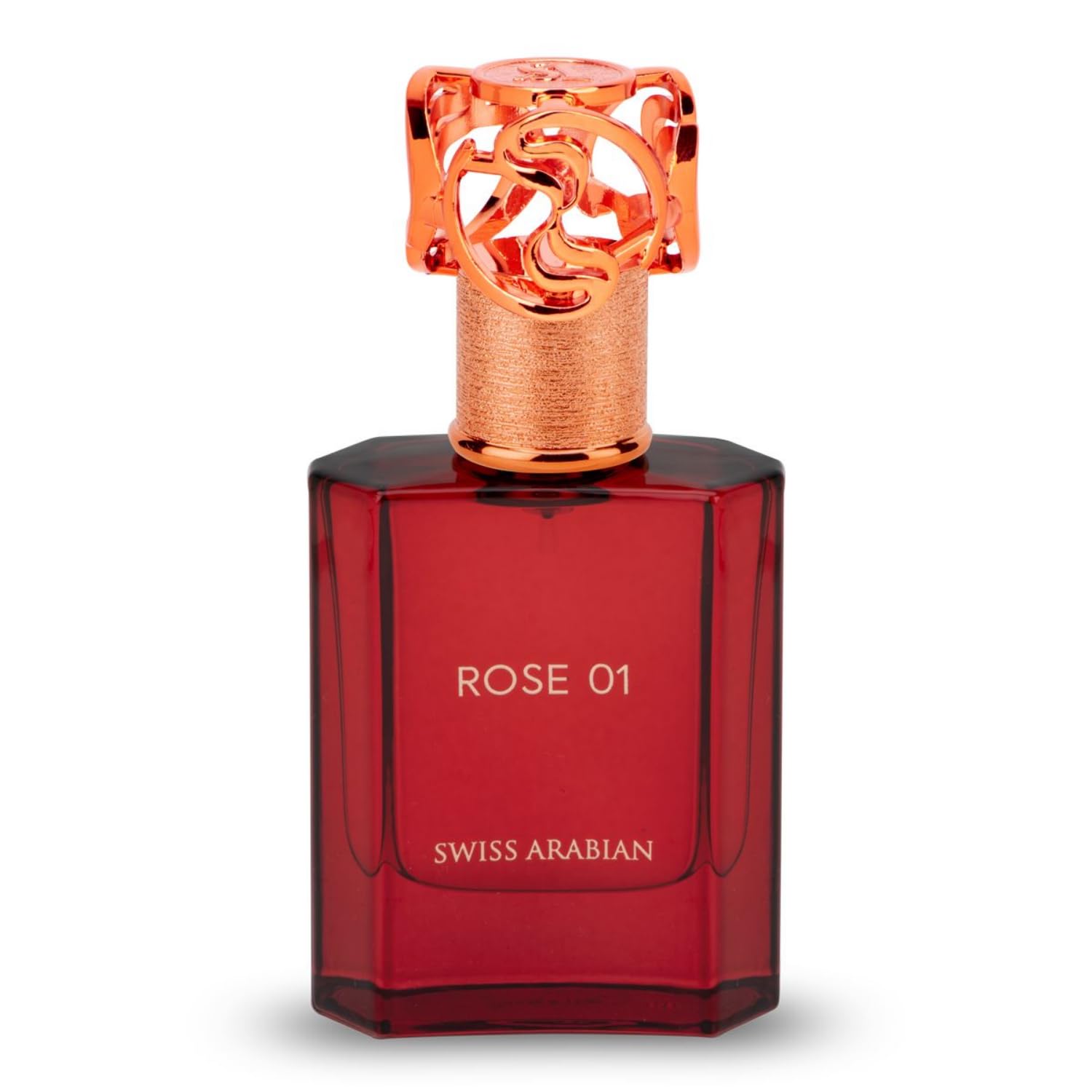 Swiss Arabian Rose 01  Productos de lujo de Dubai  Fragancia personal EDP en aerosol de larga duración y adictiva  El lujoso aroma de Arabia  1.7