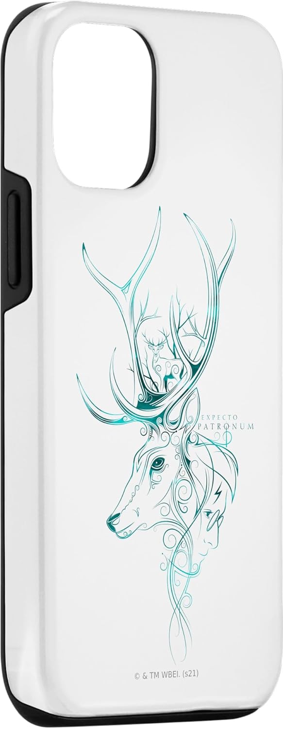 Funda de arte intrincada para iPhone 13 Harry Potter Expecto Patronum