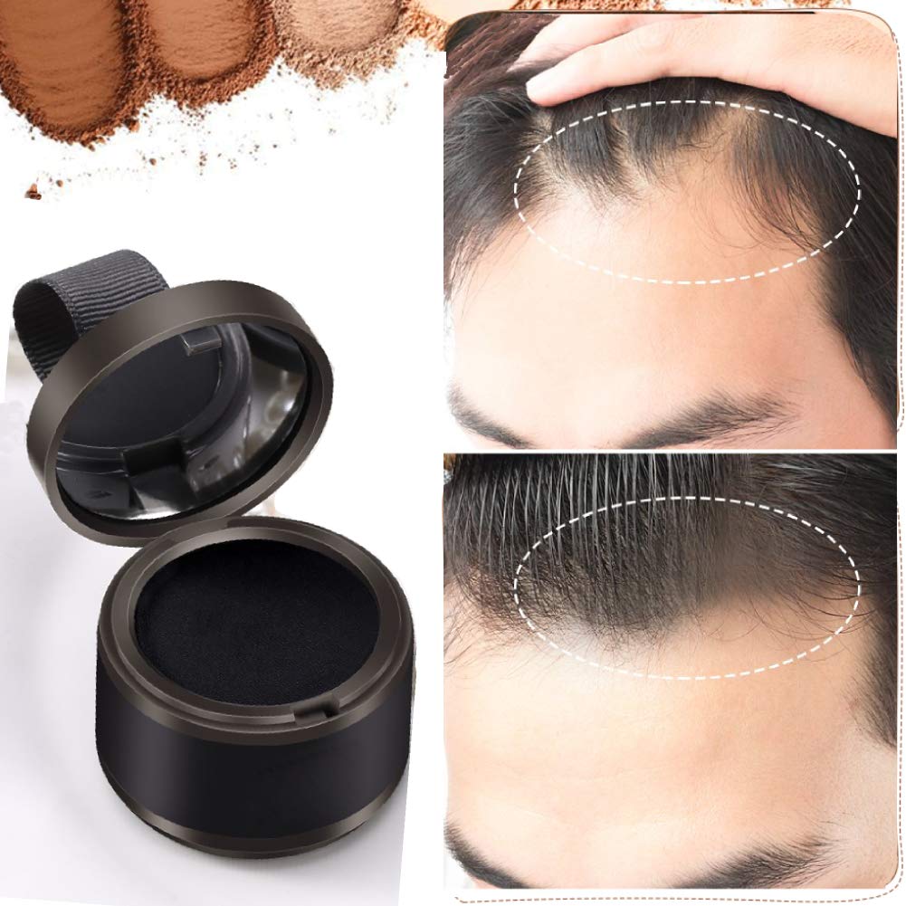 Polvo de línea de cabello, línea de cabello, sombra en polvo, cobertura de línea de cabello, polvo de color para ocultar el relleno de
