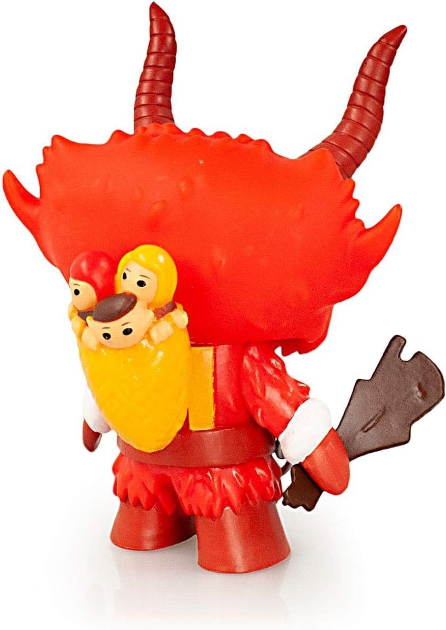 Toynk Store Christmas Krampus Figura de acción de vinilo  5 pulgadas  Rojo festivo