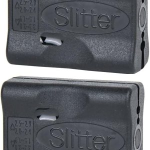 Dos piezas por paquete, cortadora de cable de tramo medio, 4 ranuras de corte de precisión para cable de aleación de 0.059-0.130 in forja hoja Dos piezas por paquete, cortadora de cable de tramo medio, 4 ranuras de corte de precisión para cable de aleación de 0.059-0.130 in forja hoja