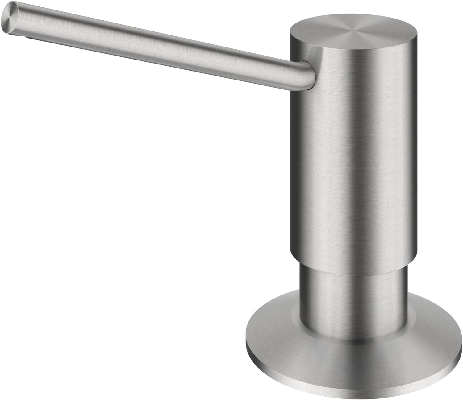 KRAUS Dispensador de jabón y loción de cocina en acero inoxidable sin manchas, KSD-41SFS