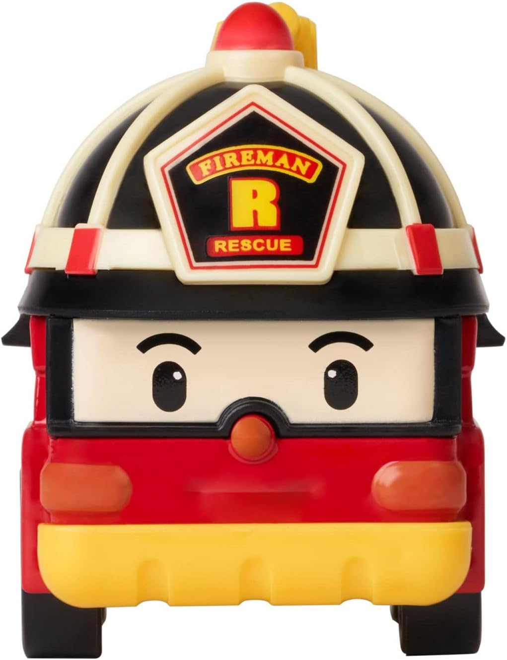 Robocar Poli Juguetes, paquete de 4 Automóviles de juguete de metal fundido a presión, equipo de rescate de mini corredores, poli + ámbar + Roy +