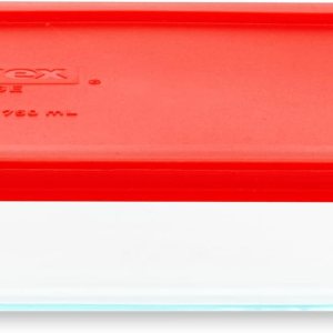 Pyrex Simply Store Recipiente de vidrio para almacenamiento de alimentos, tapas de plástico no tóxico sin BPA, apto para congelador, lavavajillas y Pyrex Simply Store Recipiente de vidrio para almacenamiento de alimentos, tapas de plástico no tóxico sin BPA, apto para congelador, lavavajillas y