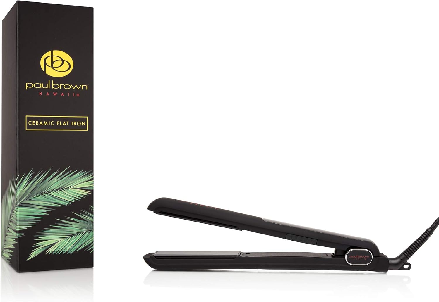 Paul Brown Hawaii Plancha plana de cerámica profesional alisadora de pelo premium para cabello fino y grueso, cabello sedoso, radiante y sin