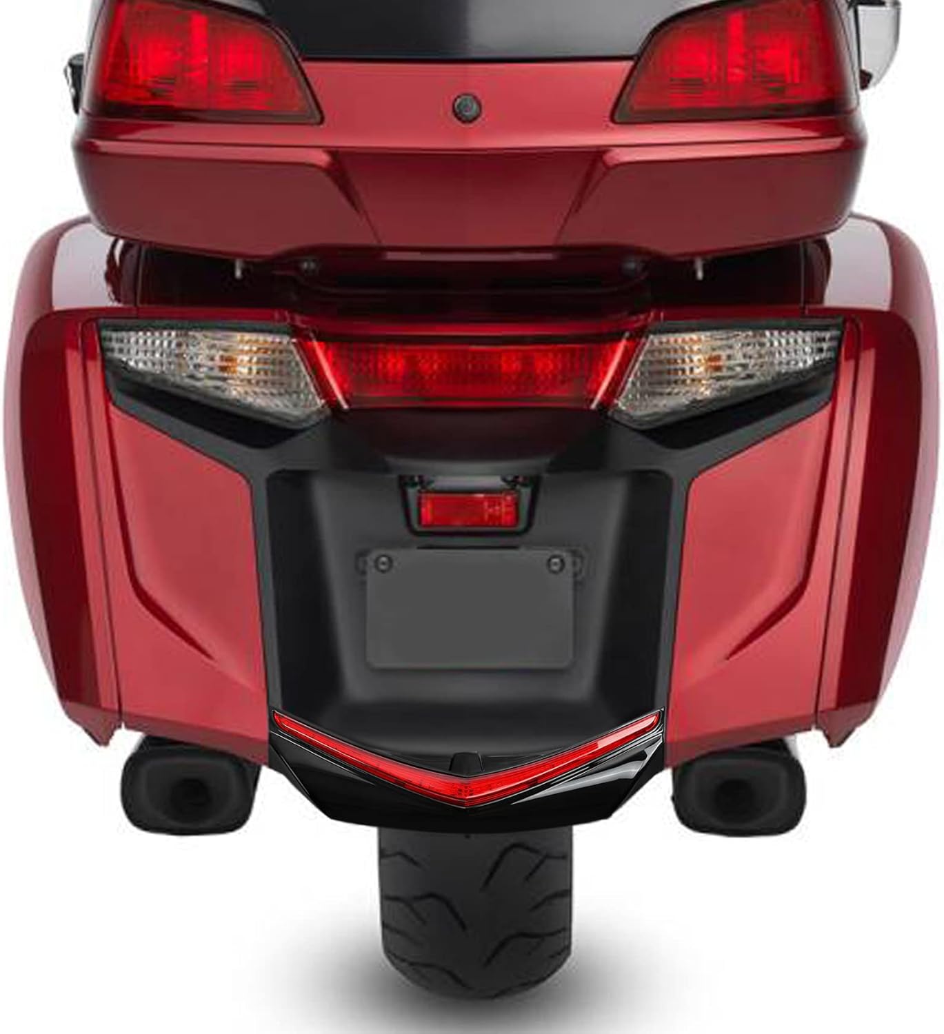 TCT-MOTORPARTS Para Honda Goldwing F6B GL1800 13-17 Fender Tip Accent Vertical LED Light Strip